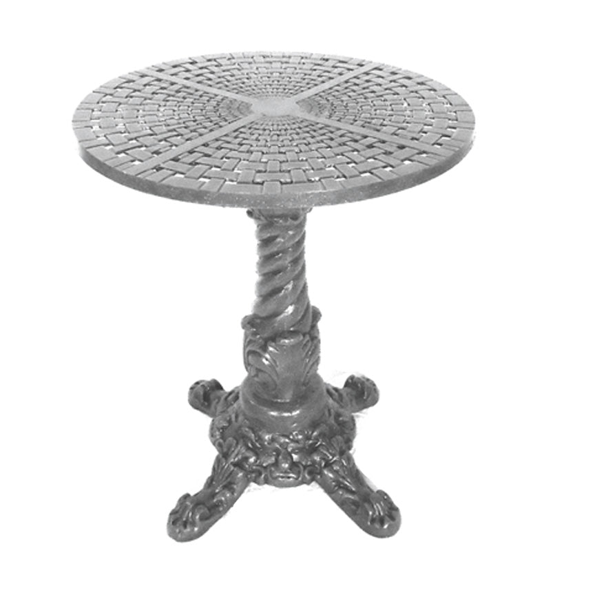 22" Basketweave Bistro Table